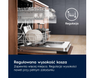 Zmywarka ELECTROLUX E62LB201S 60cm, 14kpl, QuickSelect 2.0, satelitarne 360Clean® ; Kosze FlexiMax Plus ,3kosz - 1536158 - zdjęcie 3
